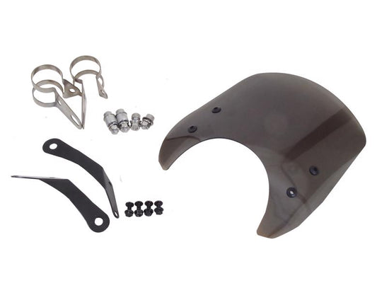 WorldWalk ワールドウォーク フォークマウントスクリーン ショート スモーク ドラッグスター250用 カタログ品番：P091-9197 メーカー品番：ws-26-3ss