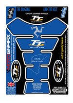 モトグラフィックス タンクパッド BLU Official TT Races