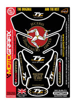 モトグラフィックス タンクパッド BLK Official TT Races