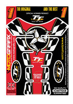 モトグラフィックス タンクパッド RED Official TT Races