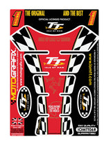 モトグラフィックス タンクパッド RED Official TT Races