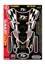モトグラフィックス タンクパッド BLK Official TT Races