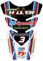 モトグラフィックス タンクパッド BL Isle Of Man TT J