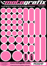 モトグラフィックス タンクパッド ドット ピンク