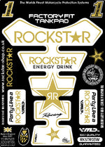 モトグラフィックス タンクパッド WHT ROCKSTAR03