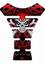 モトグラフィックス タンクパッド RED STREET SPINE