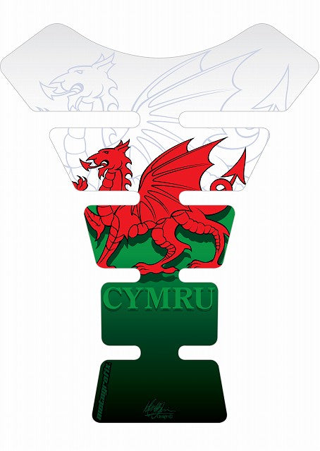 モトグラフィックス タンクパッド WALES STREET SPINE