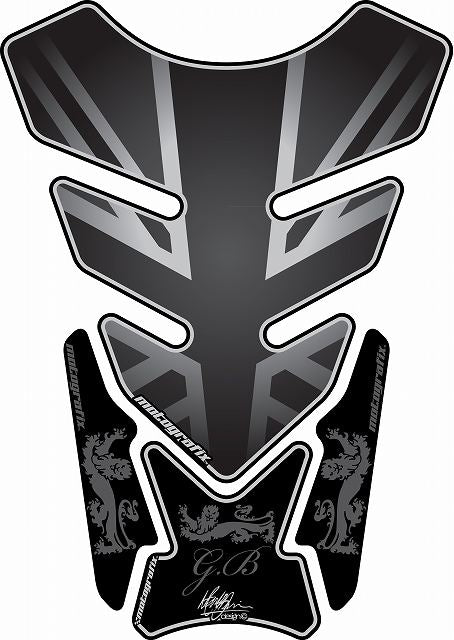 モトグラフィックス タンクパッド UNION JACK SLV STREET QUADPAD