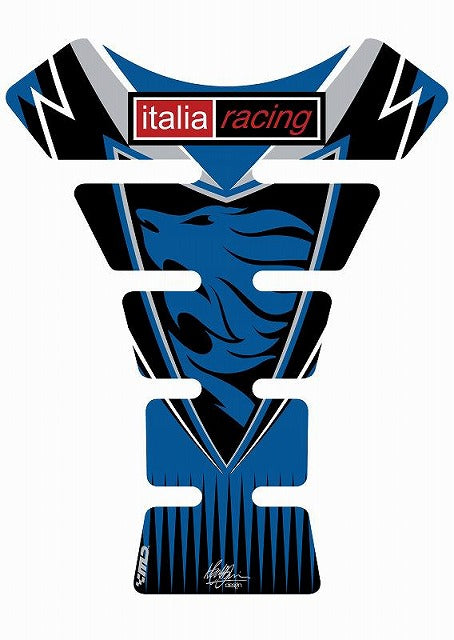 モトグラフィックス タンクパッド BLU APRILIA SPINE
