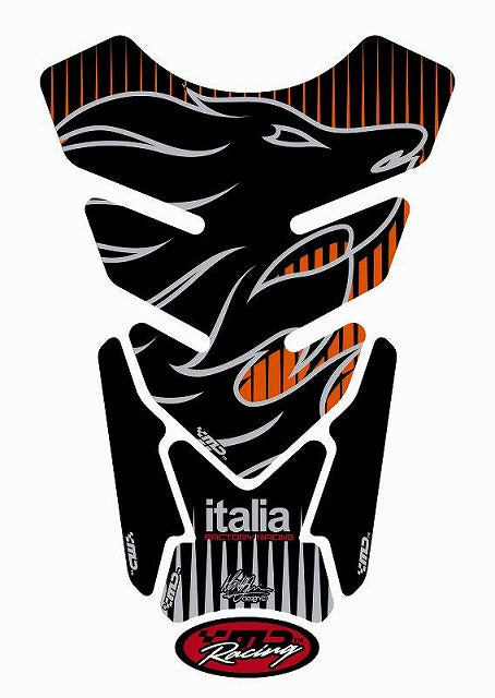 モトグラフィックス タンクパッド BLK APRILIA QUADPAD