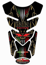 モトグラフィックス タンクパッド BLK APRILIA QUADPAD