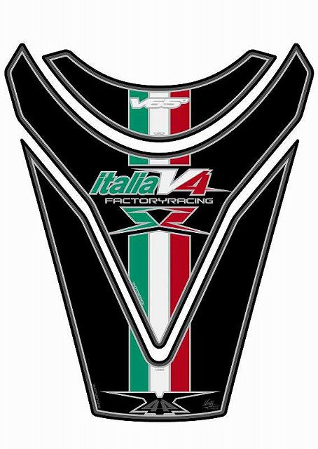 モトグラフィックス タンクパッド BLK APRILIA RSV4-R
