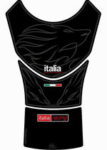 モトグラフィックス タンクパッド BLK APRILIA MILLE 98-03
