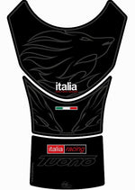 モトグラフィックス タンクパッド BLK APRILIA TUONO 01-05