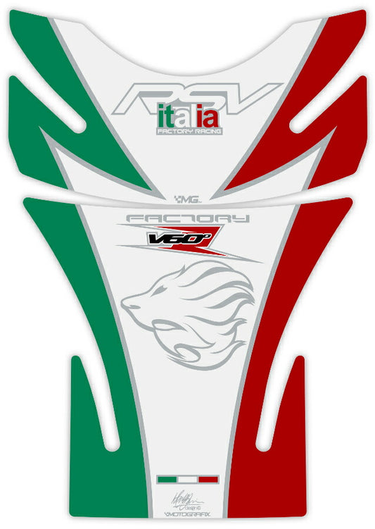 モトグラフィックス タンクパッド TRICOLORE APRILIA MILLE 01-03