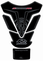 モトグラフィックス タンクパッド ブラック／シルバー S1000RR 12-14