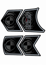 モトグラフィックス タンクパッド BLK BMW K1300R／RS