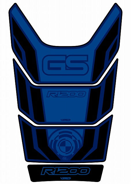モトグラフィックス タンクパッド BLU BMW R1200GS 08-12