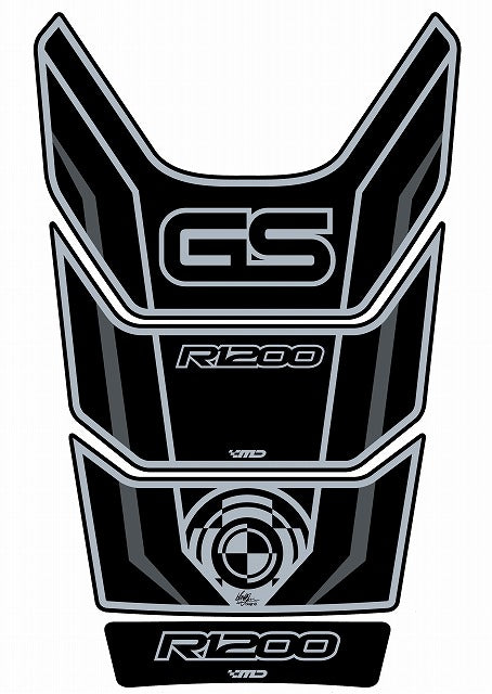 モトグラフィックス タンクパッド BLK BMW R1200GS 08-12