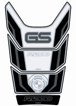 モトグラフィックス タンクパッド WHT／SLV BMW R1200GS 08-12