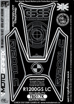 モトグラフィックス タンクパッド ブラック R1200GS（水冷）13-