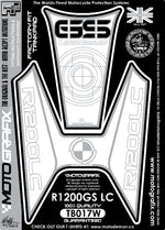 モトグラフィックス タンクパッド ホワイト R1200GS（水冷）13-