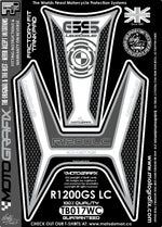 モトグラフィックス タンクパッド ホワイト／カーボン R1200GS（水冷）13-