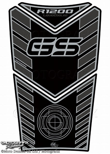 モトグラフィックス タンクパッド BLK R1200GS 13-