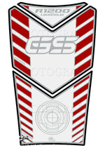 モトグラフィックス タンクパッド RED／WHT R1200GS 13-