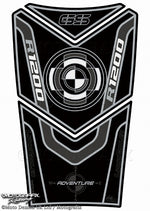モトグラフィックス タンクパッド BLK R1200GS Adventure 14-16