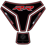 モトグラフィックス タンクパッド ブラック／レッド S1000RR 15-