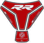 モトグラフィックス タンクパッド レッド／ホワイト S1000RR 15-