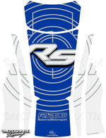モトグラフィックス タンクパッド BLU／WHT R1200RS 15-