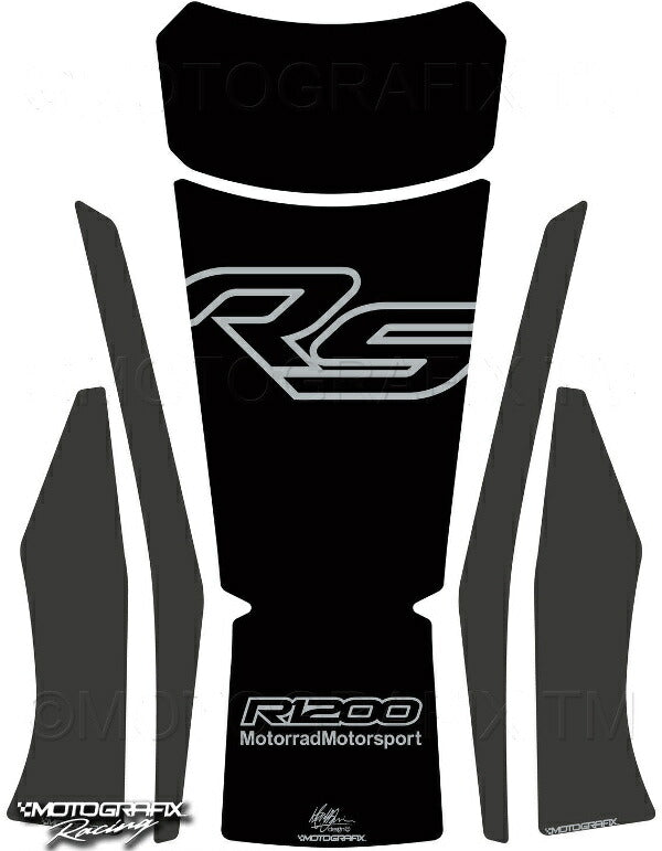 モトグラフィックス タンクパッド BLK R1200RS 15-