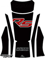 モトグラフィックス タンクパッド BLK／RED R1200RS 15- MT-TB025KR P084-1325