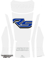 モトグラフィックス タンクパッド WHT／BLU R1200RS 15-