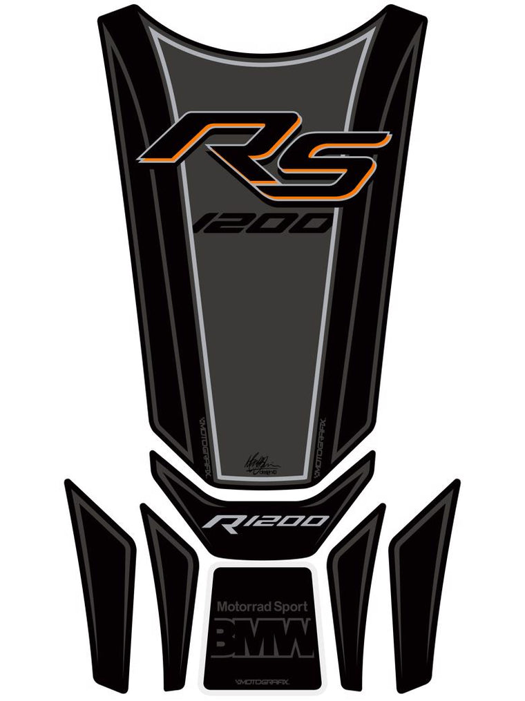 モトグラフィックス タンクパッド GLD／ORG R1200RS 15-