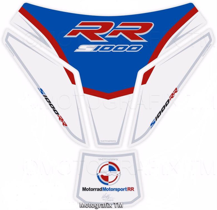 モトグラフィックス タンクパッド トリコロール S1000RR 17