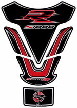 モトグラフィックス タンクパッド BLK／RED S1000R 14-