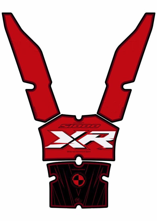 モトグラフィックス タンクパッド RED S1000XR 17-