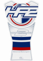 モトグラフィックス タンクパッド WHT MOTORSPORT BMW HP2