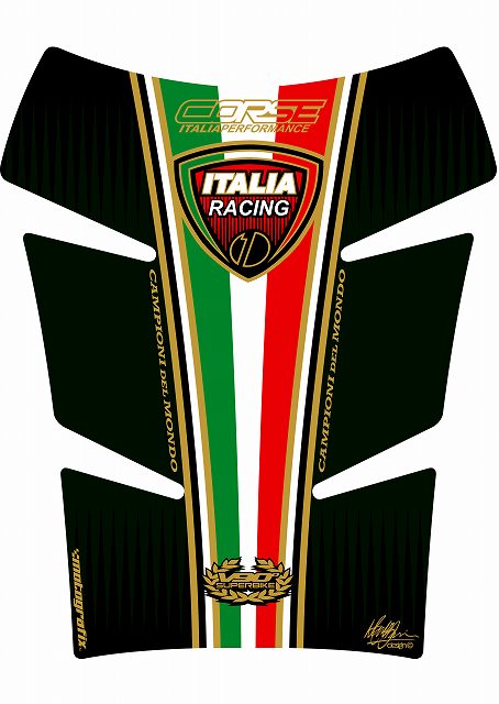 モトグラフィックス タンクパッド GRN DUCATI MONSTER