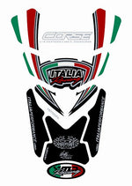 モトグラフィックス タンクパッド WHT DUCATI QUADPAD
