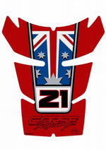 モトグラフィックス タンクパッド TROY BAYLISS RE DUCATI 848／1098／
