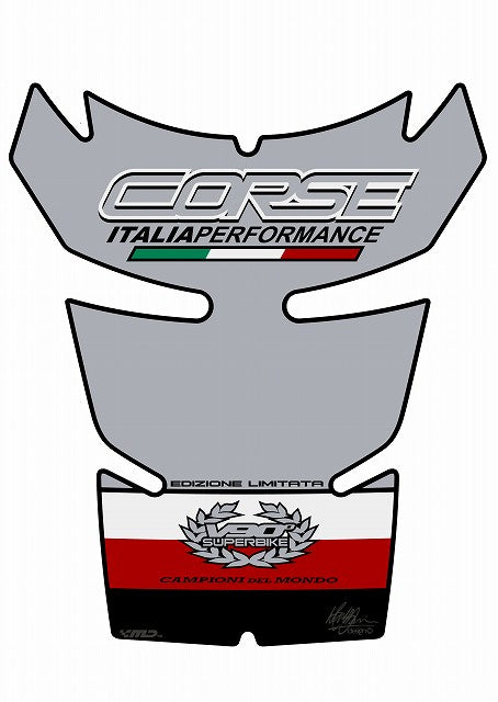 モトグラフィックス タンクパッド CORSE REPLICA DUCATI 848／1098／