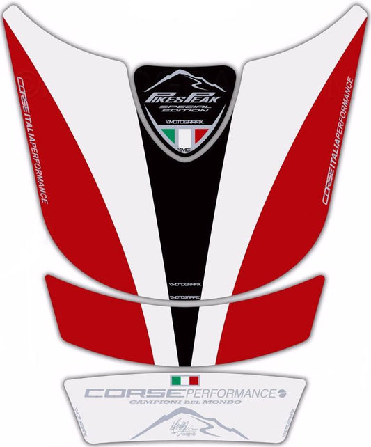 モトグラフィックス タンクパッド PIKES PEAK DUCATI 2010 MULT