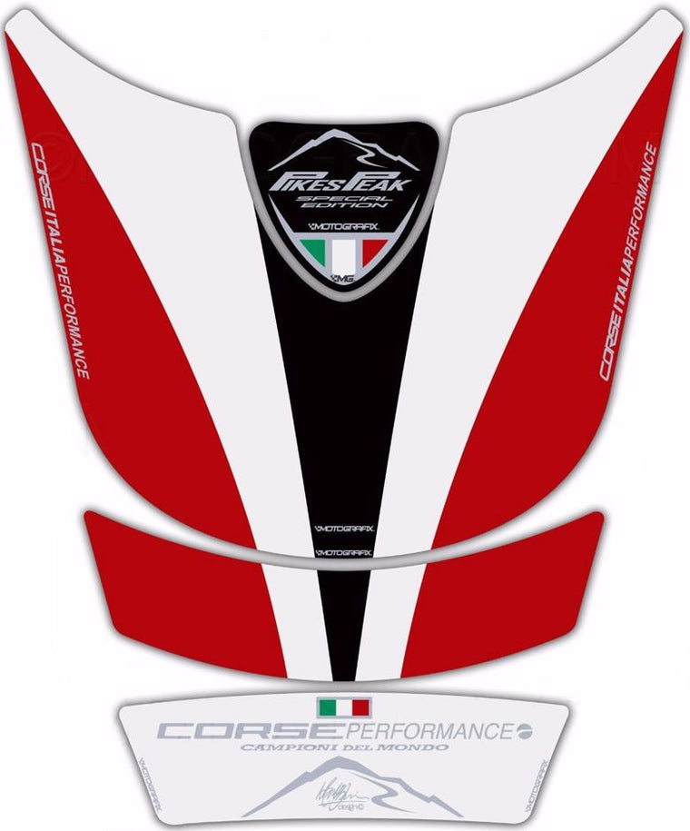 モトグラフィックス タンクパッド PIKES PEAK DUCATI 2010 MULT