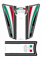 モトグラフィックス タンクパッド WHT DUCATI DIAVEL