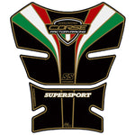 モトグラフィックス タンクパッド ブラック／トリコローレ DUCATI SS Supersp