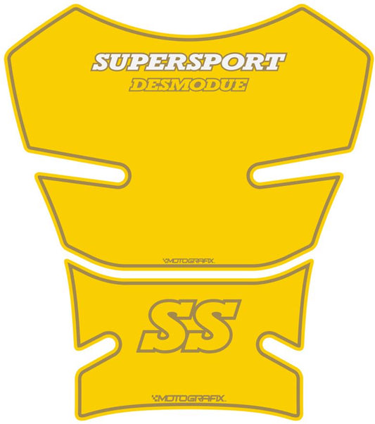 モトグラフィックス タンクパッド イエロー DUCATI SS Supers